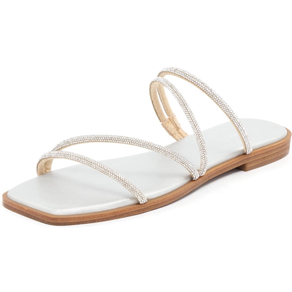 Memory Foam Sandals Open Toe Slide Sandals